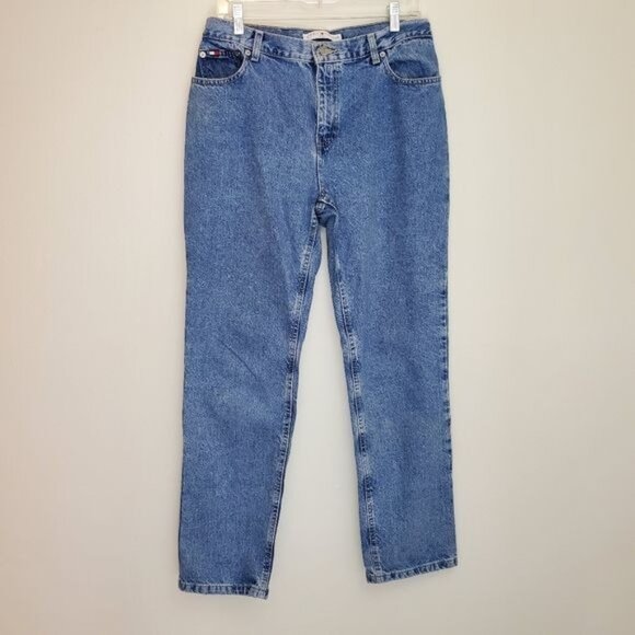 Tommy Hilfiger high rise straight leg jeans Y2K - Picture 1 of 13